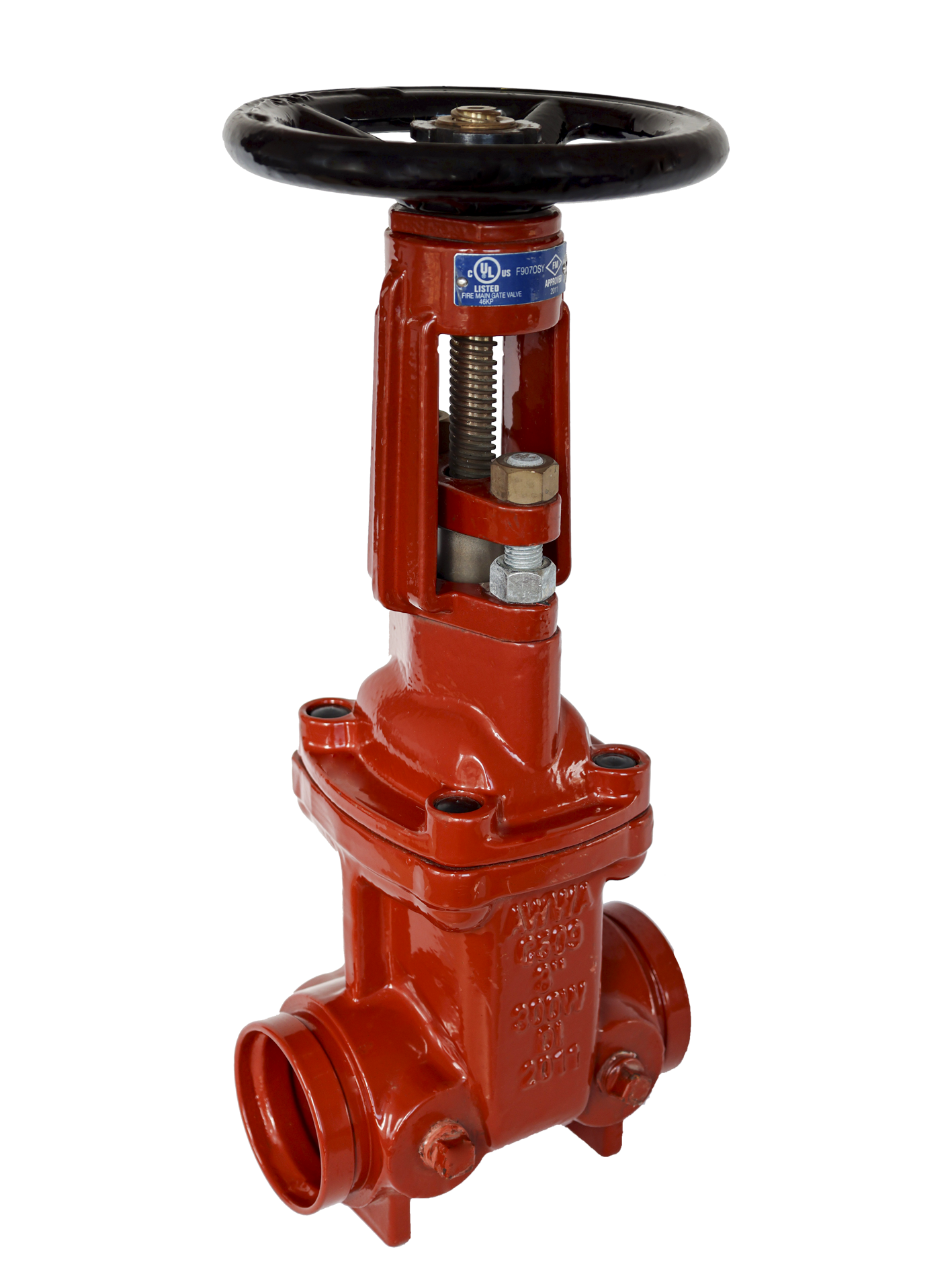 OS&Y GATE VALVE 135Q,  GRV X  GRV, 300PSİ