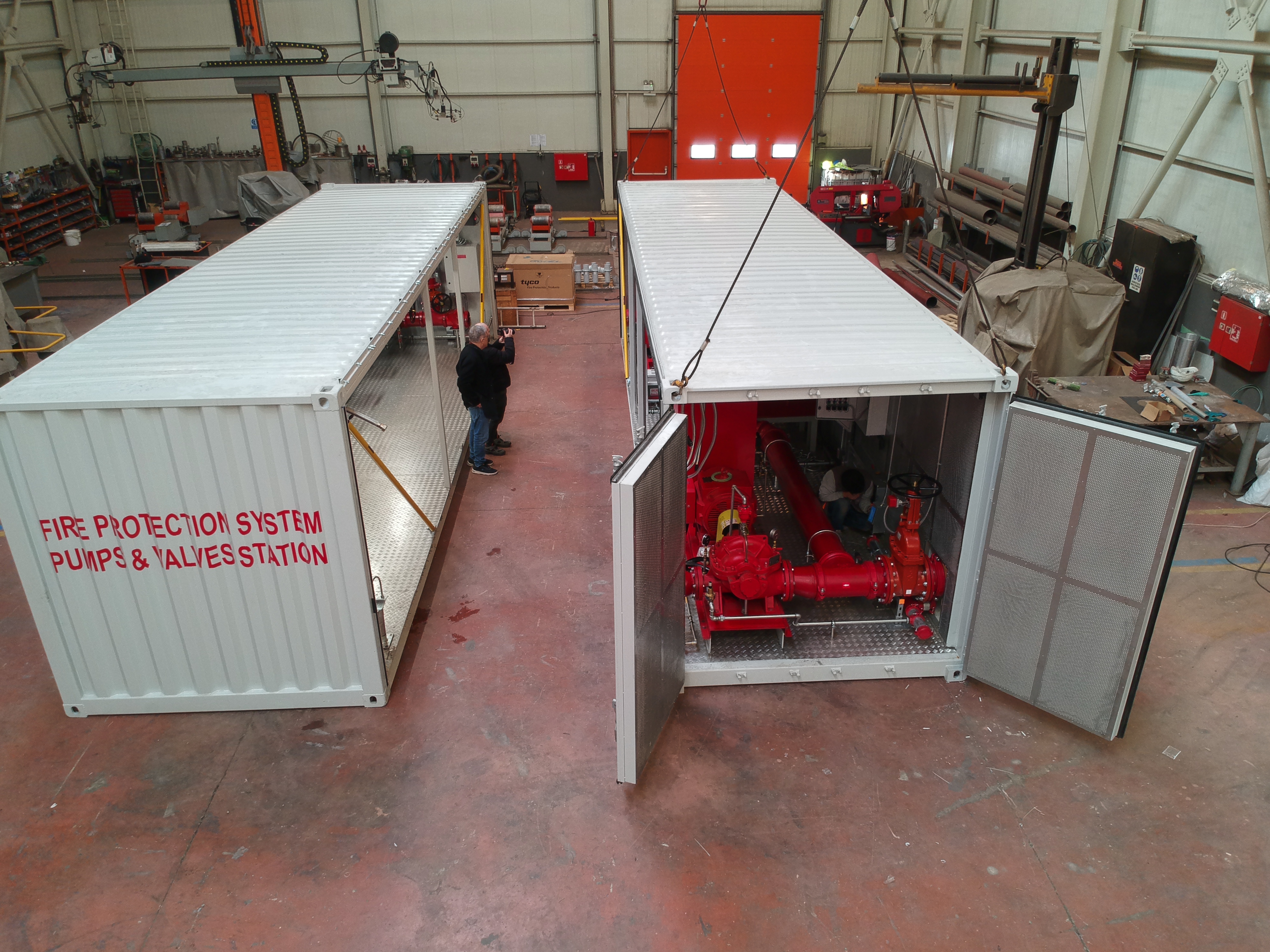 30 FOOT CONTAINERIZED  FIRE PUMP STATION