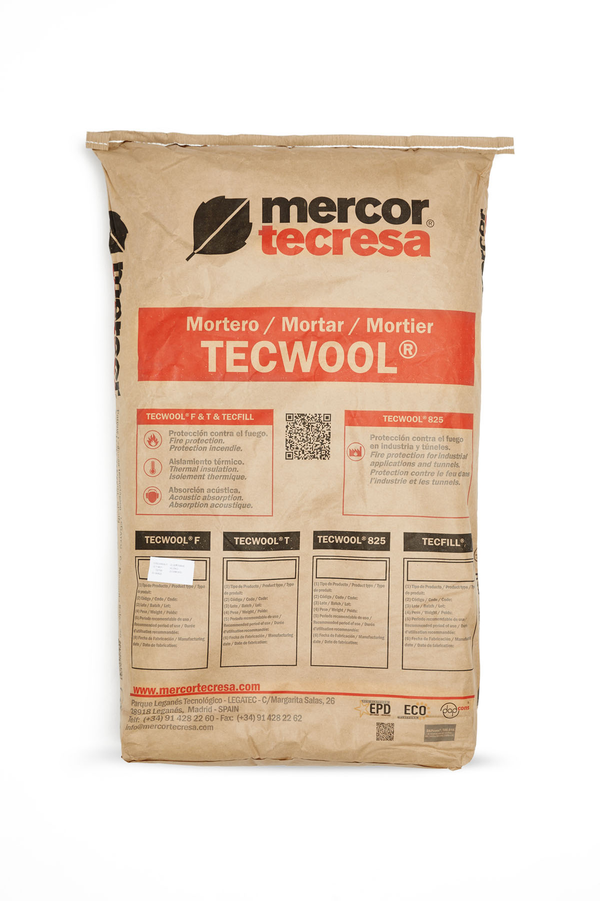 MCR TECWOOL F - ACUSTIC COVERING