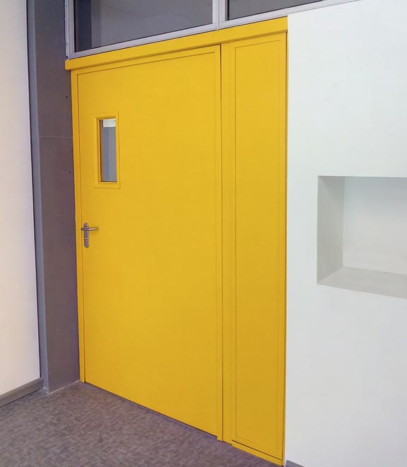 Multipurpose flame arrester door