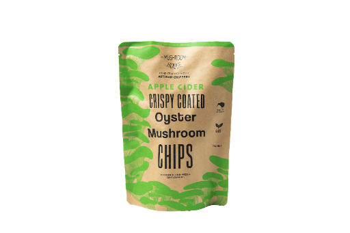 Apple Cider Crispy Oyster Mushroom Chips 70g