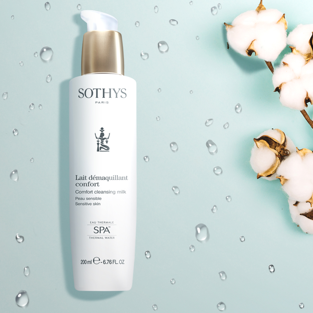 Sothys SPA Raminamasis Valomasis Pienelis 200ml – Jautriai Odai, Paraudimams Mažinti, Makiažo Šalinimui, Švelniam Valymui, Komfortui