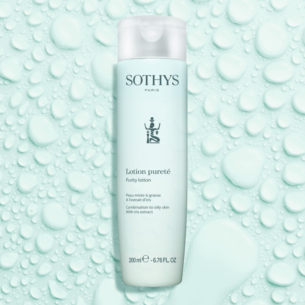 Sothys Purity Losjonas – Mišriai ir Riebiai Odai, Irisų Ekstraktas, 200ml
