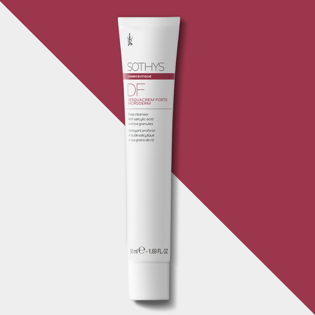 Sothys Desquacrem Forte Microderm 50ml – Giliai Valantis Šveitiklis su Mikrodermabrazijos Efektu, Odos Porošiam ir Tekstūros Gerinimui, Skaistumui