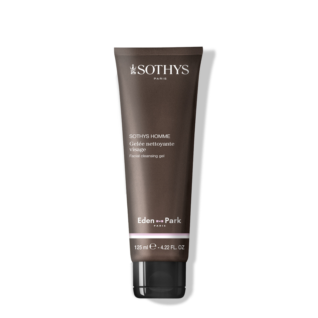 Sothys Vyrams Veido Valymo Gelis 125ml – Vyrams, Giliam Valymui, Porų Mažinimui, Nuo Blizgesio, Odos Gaivinimui, Paruošimui Skutimuisi
