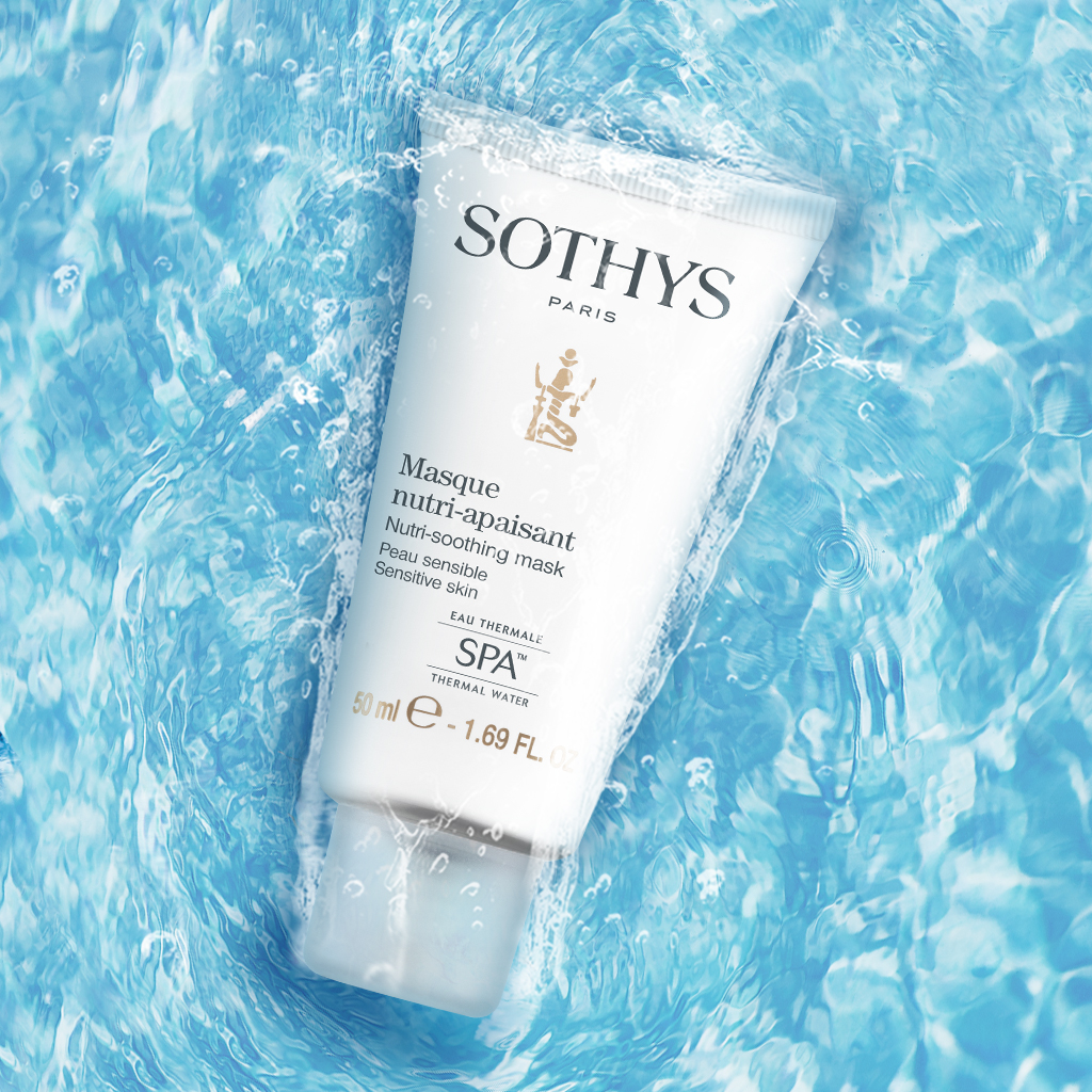 Sothys Spa Maitinamoji ir Raminamoji Kaukė 50ml – Jautriai Odai, Intensyviam Maitinimui, Paraudimams Mažinti, Komfortui, Ramybei, Švelnumui