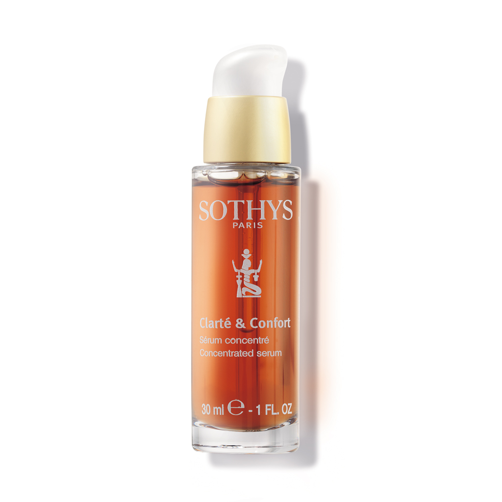 Sothys Koncentruotas Serumas 30ml – nuo paraudimų, išsiplėtusiems kapiliarams, kuperozei, rožinei, jautriai odai, kapiliarų stiprinimui, intensyviam raminimui, komfortui.