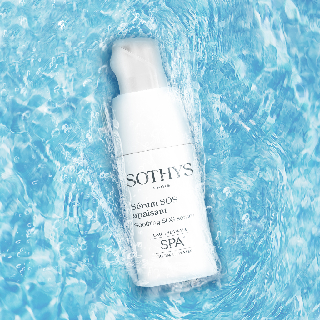 Sothys Spa Raminamasis SOS serumas 20ml – jautriai, reaktyviai odai, skubi pagalba, nuo paraudimų, dirginimui, intensyviam raminimui