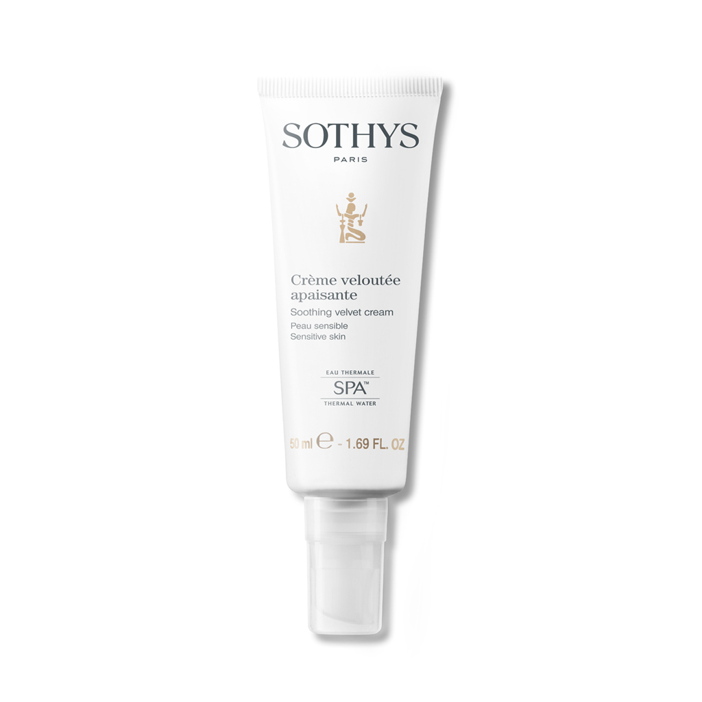 Sothys Spa Raminamasis aksominis kremas 50ml – jautriai odai, paraudimams, maitinantis, nuraminantis, komfortas, švelnumas