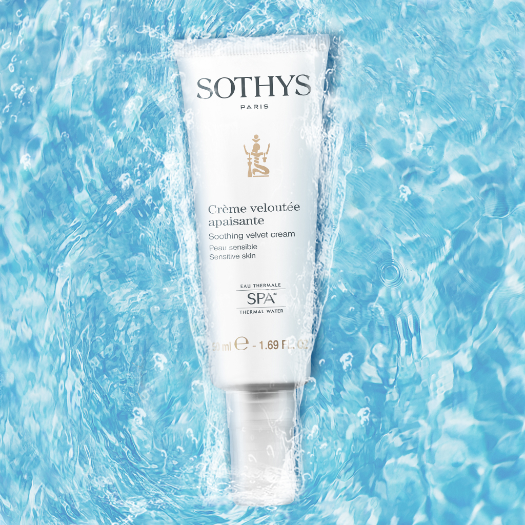 Sothys Spa Raminamasis aksominis kremas 50ml – jautriai odai, paraudimams, maitinantis, nuraminantis, komfortas, švelnumas