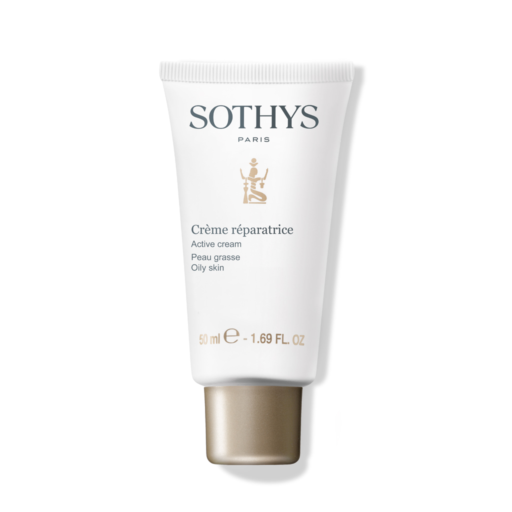 Sothys Drėkinamoji emulsija 50ml (Active Cream) – intensyviam drėkinimui, lengva tekstūra, normaliai ir mišriai odai, gaivinanti, odos balansui