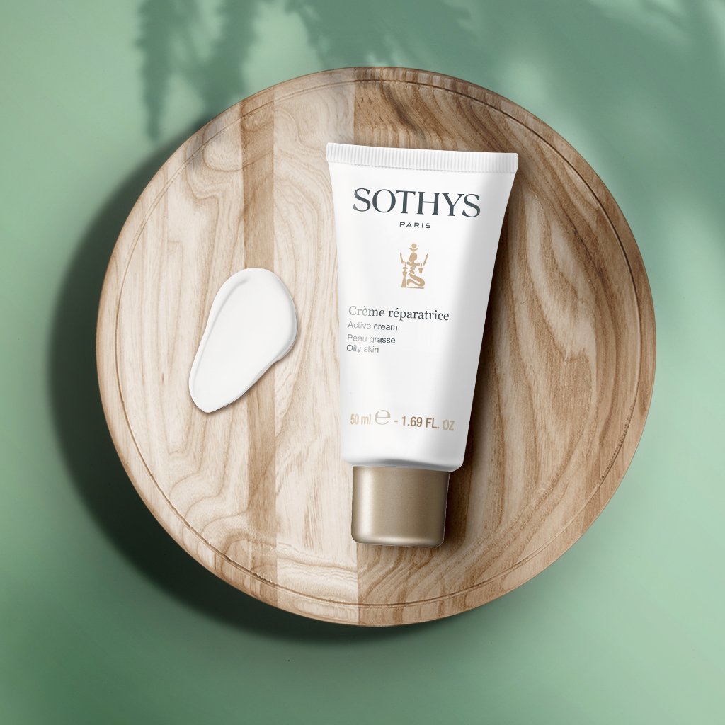 Sothys Drėkinamoji emulsija 50ml (Active Cream) – intensyviam drėkinimui, lengva tekstūra, normaliai ir mišriai odai, gaivinanti, odos balansui
