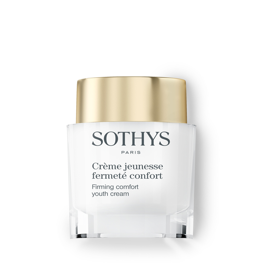 Sothys Stangrinamasis raminantis jaunystės kremas comfort 50ml – odos stangrinimui, nuo raukšlių, sausai ir jautriai odai, giliai maitinantis ir raminantis, anti-aging