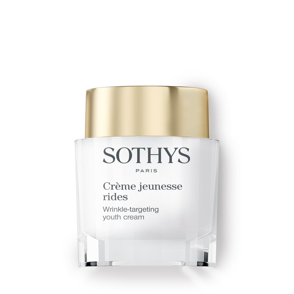 Sothys Raukšles veikiantis jaunystės kremas 50ml – intensyviam raukšlių lyginimui, odos stangrinimui ir visapusiam atjauninimui, giliai maitinantis