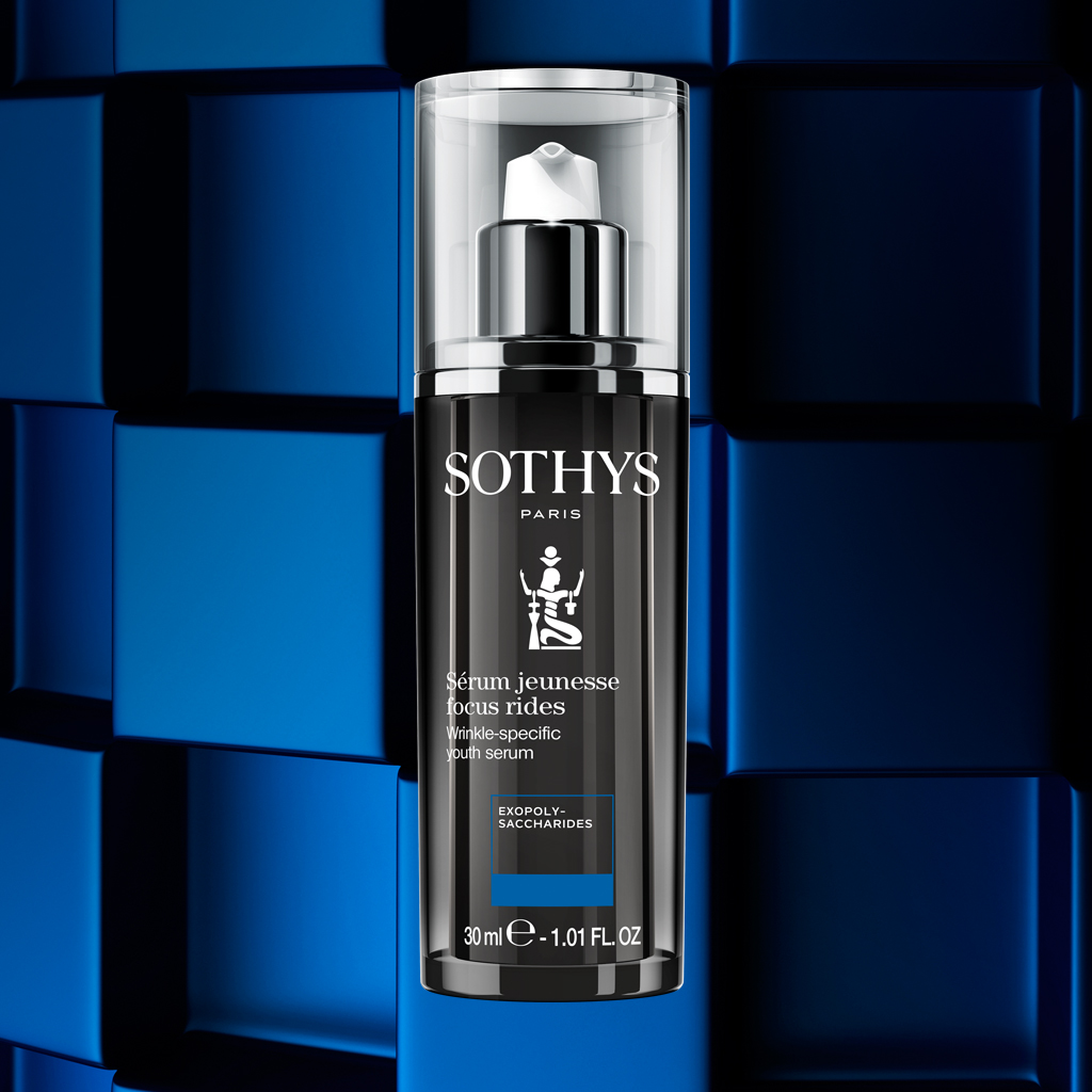 Sothys Raukšles veikiantis serumas 30ml – intensyviam raukšlių lyginimui, odos elastingumui ir jaunatviškumui, anti-aging koncentratas