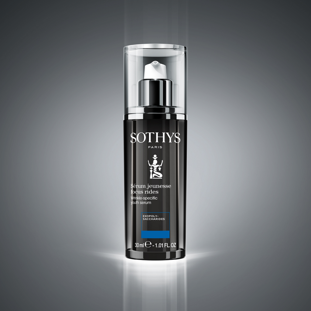 Sothys Raukšles veikiantis serumas 30ml – intensyviam raukšlių lyginimui, odos elastingumui ir jaunatviškumui, anti-aging koncentratas