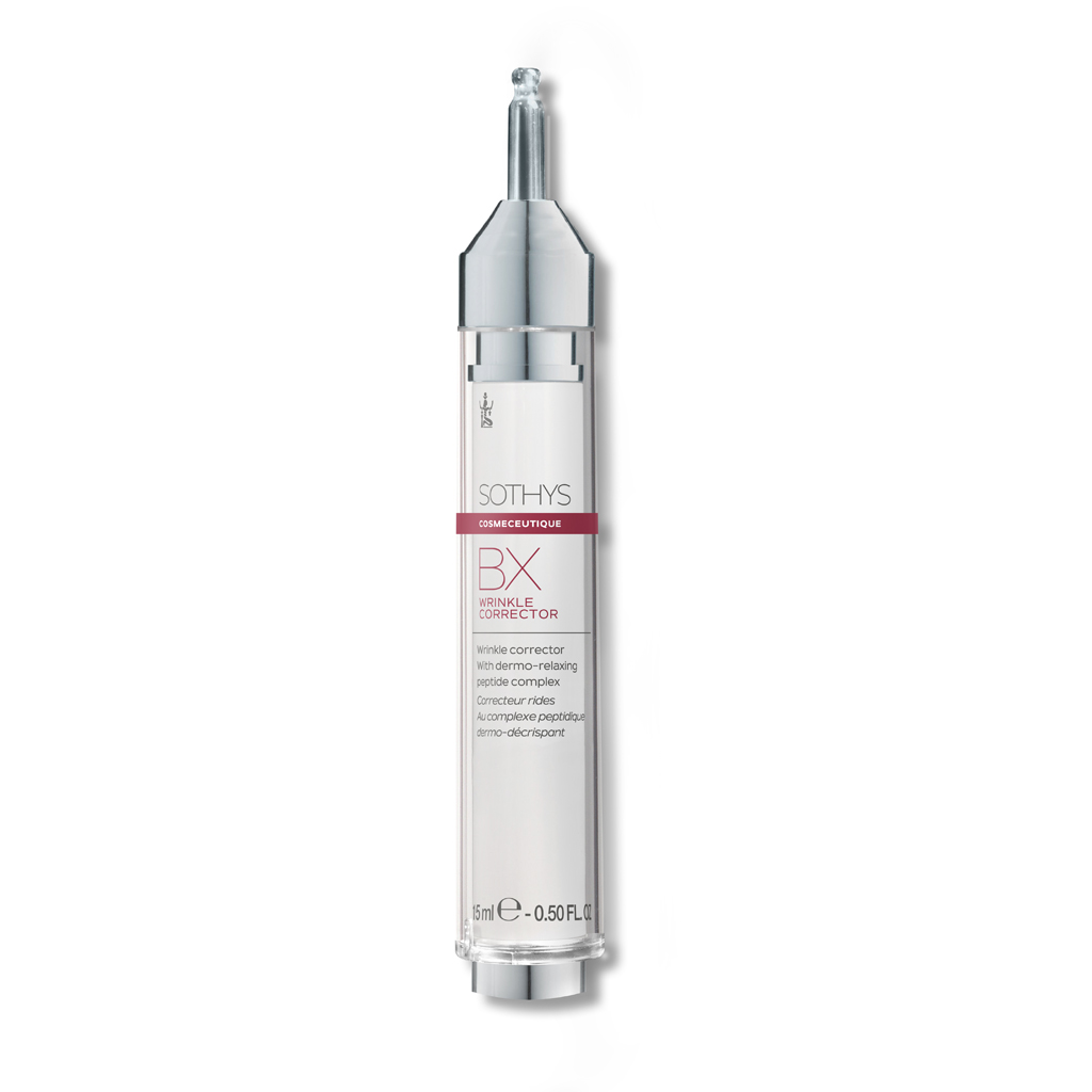 Sothys BX raukšlių korektorius 15ml – su dermo-atpalaiduojančiu peptidų kompleksu, tikslinė priemonė mimikos raukšlėms lyginti, express efektas, anti-aging