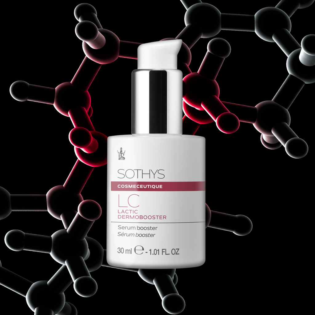 Sothys Odos Priežiūros Priemonė LC su Pieno Rūgštimi, AHA, Drėkinanti, Atnaujinanti, Lyginanti, Skaistinanti, Jautriai Odai Tinkama, 30ml