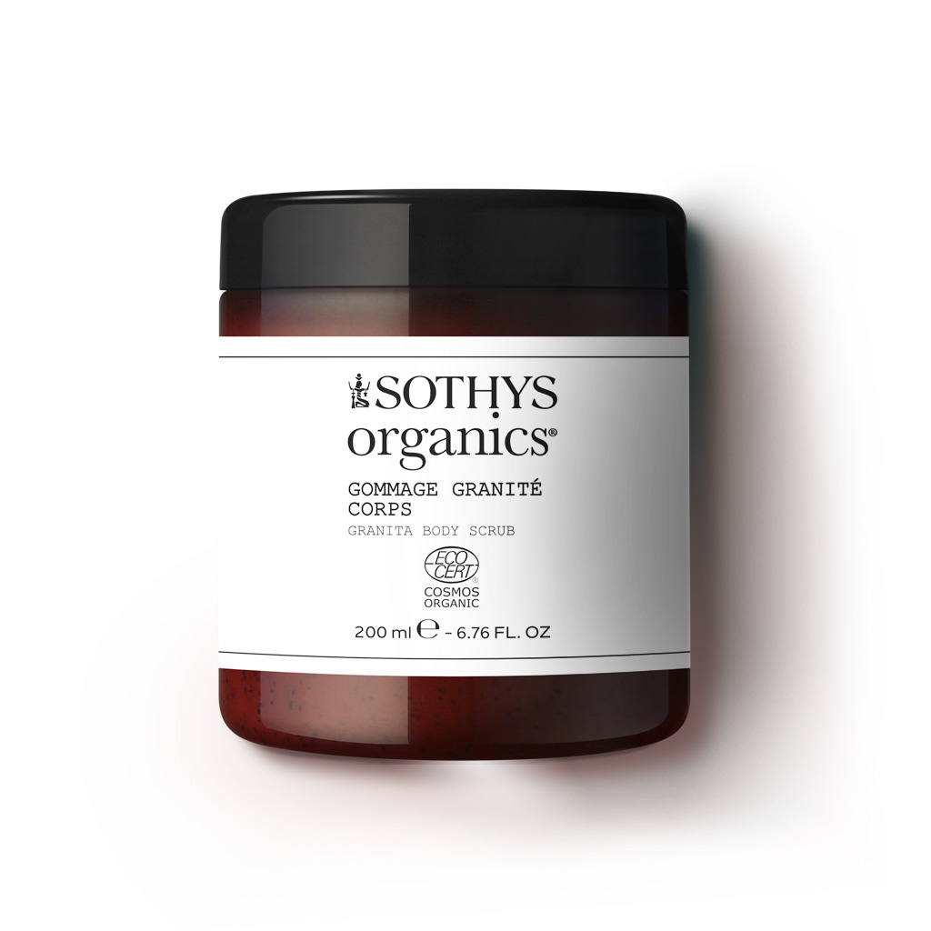 Sothys Organic Granitos Kūno Šveitiklis 200ml – Ekologiškas, Švelnus Valymas ir Lygi Oda