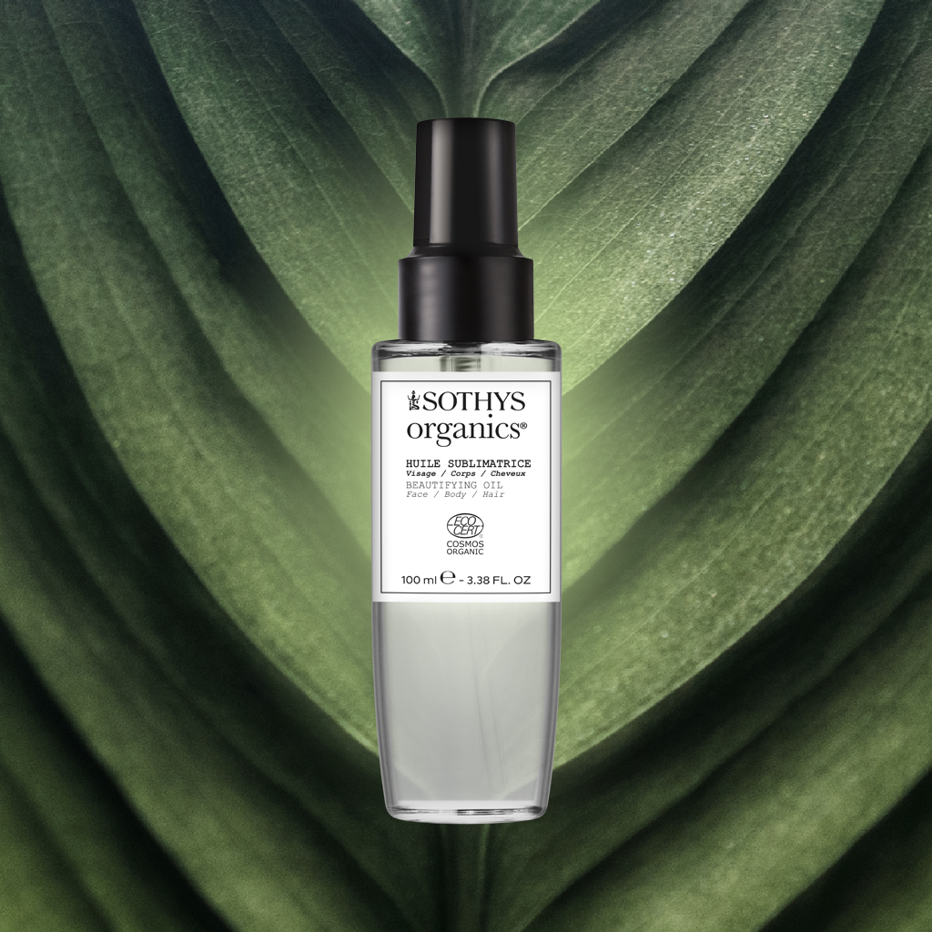 Sothys Organics Aliejus Veidui, Kūnui, Plaukams - Ekologiškas, Vegan, Maitinantis, Drėkinantis, Švytintis, Sausas Aliejus, 100ml