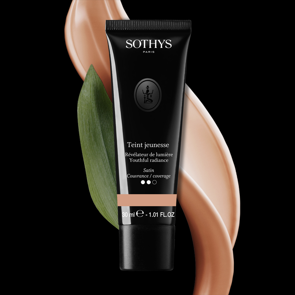Sothys Jaunystės Švytėjimo Makiažo Pagrindas – N20 Naturel, Anti-Aging, Švytintis, Ilgalaikis, Drėkinantis, 30ml