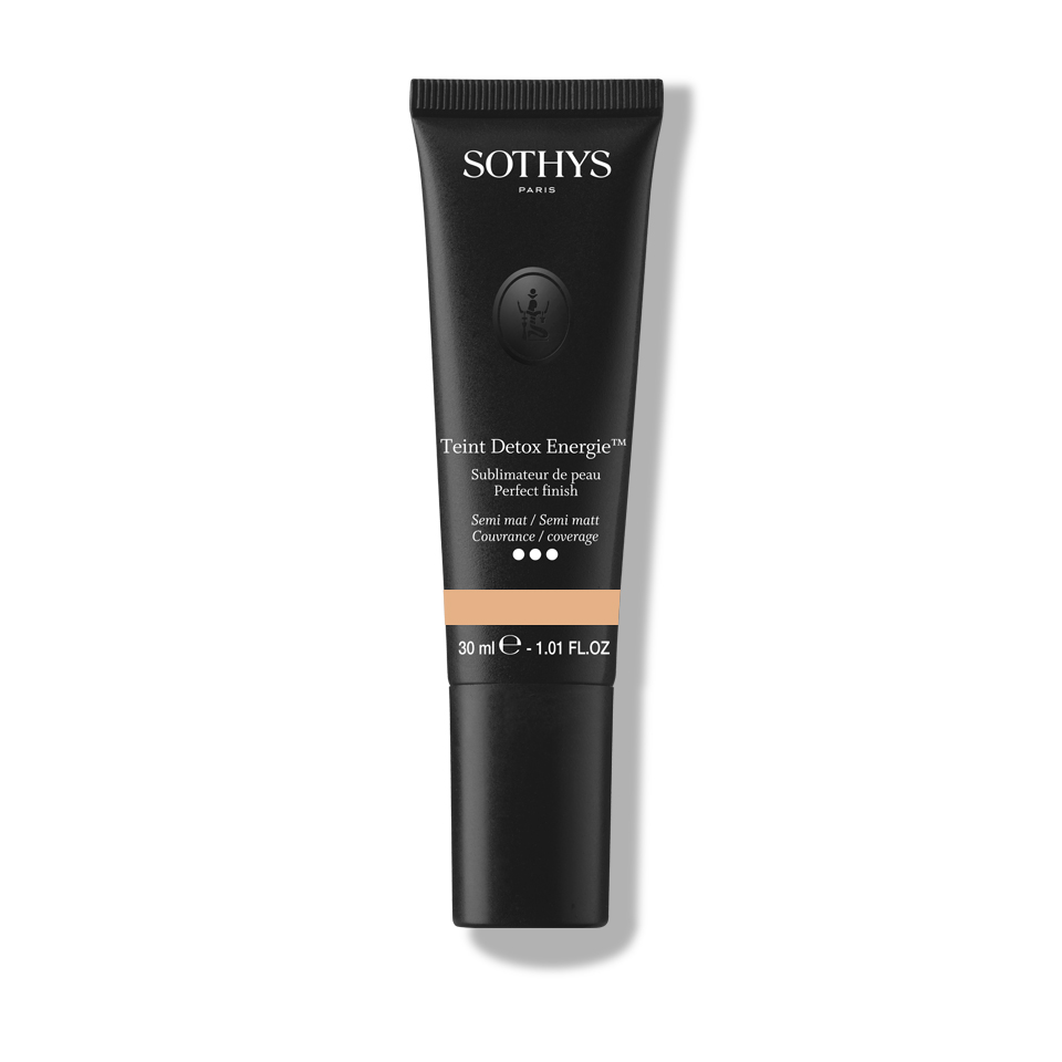 Sothys Detox Energie Makiažo Pagrindas – N10 Beige, Ilgalaikis, Anti-tarša, Natūralus, Švytintis, 30ml