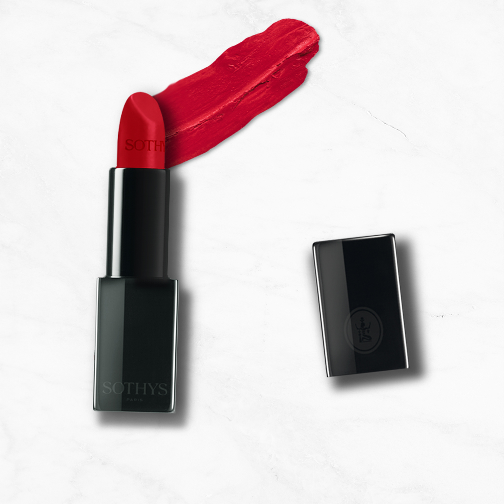 Sothys Matiniai Lūpų Dažai – 320 Rouge des Arts, Aksominis Matinis, Ilgai Laikosi, Drėkina, 3.5g