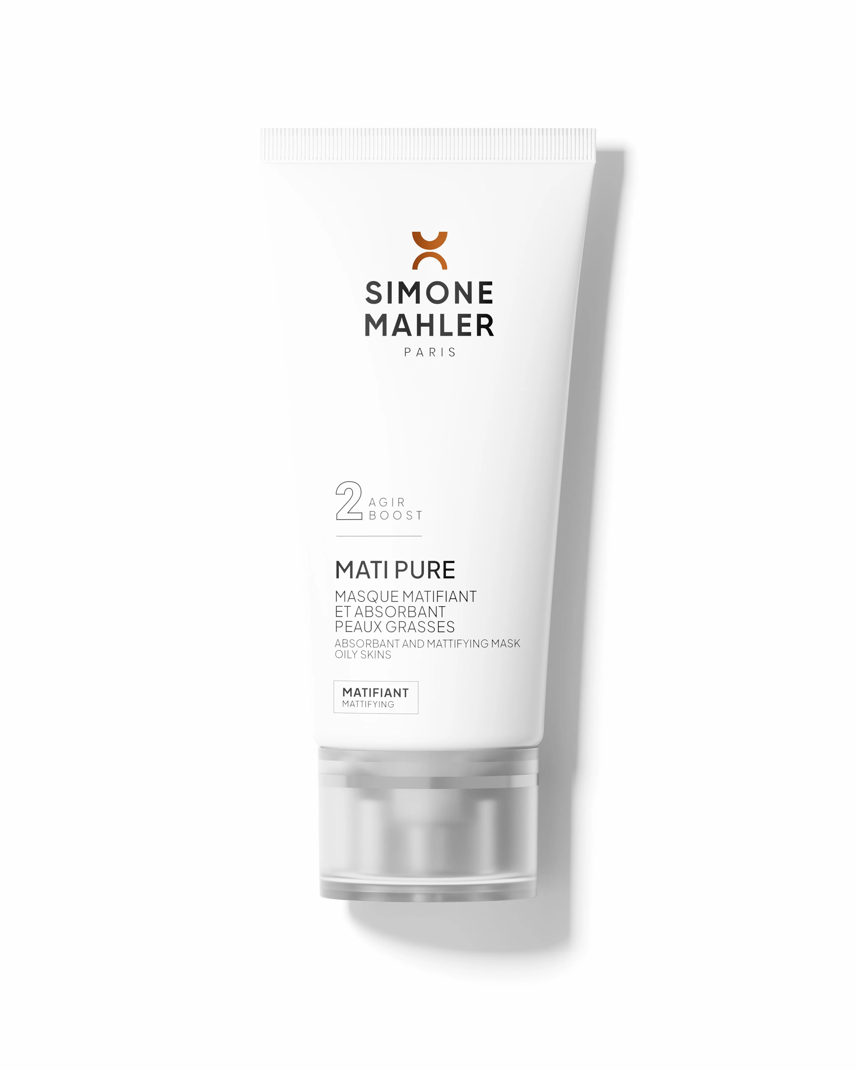Matiškumą Suteikianti Kaukė – Kontroliuoja Riebalų Perteklį ir Suteikia Matinį Spindesį – Simone Mahler 50ml