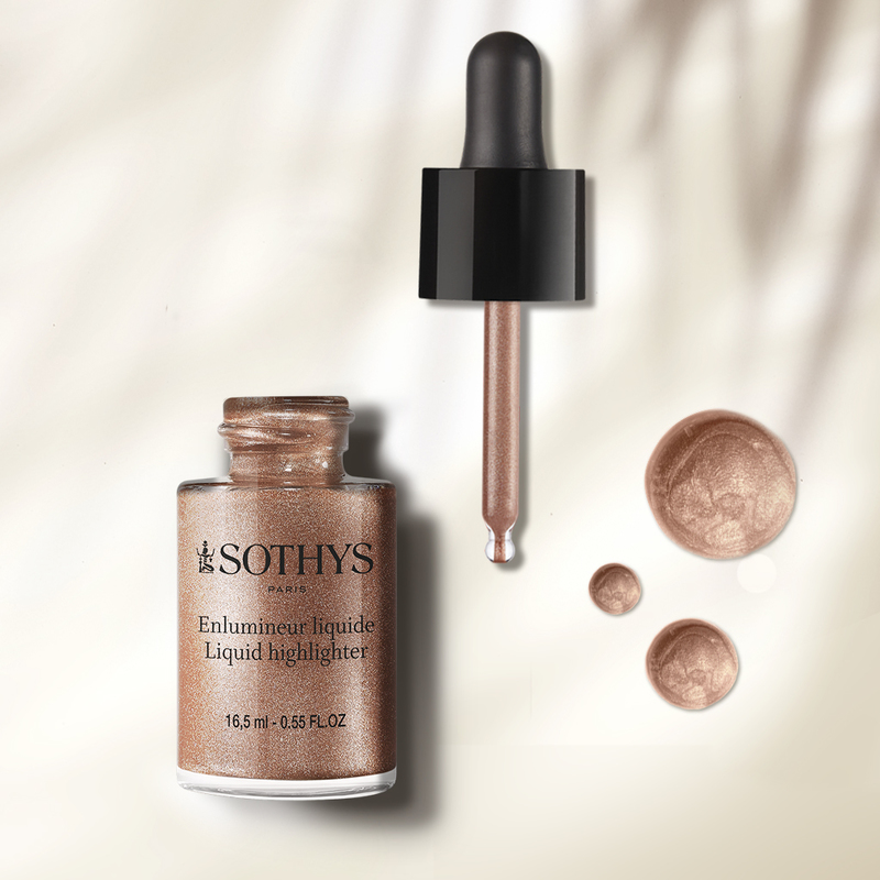 Sothys Skystas Žvilgesys – 10 Marron Glacé, Hailiateris, Švytėjimui, Veidui, 16,5ml