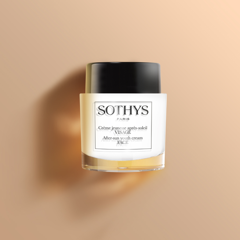 Sothys Jaunystės Kremas Po Saulės Veidui - Atjauninantis, Raminantis, Drėkinantis, Po Saulės, Nuo Senėjimo, Skaistumą Suteikiantis, 50ml