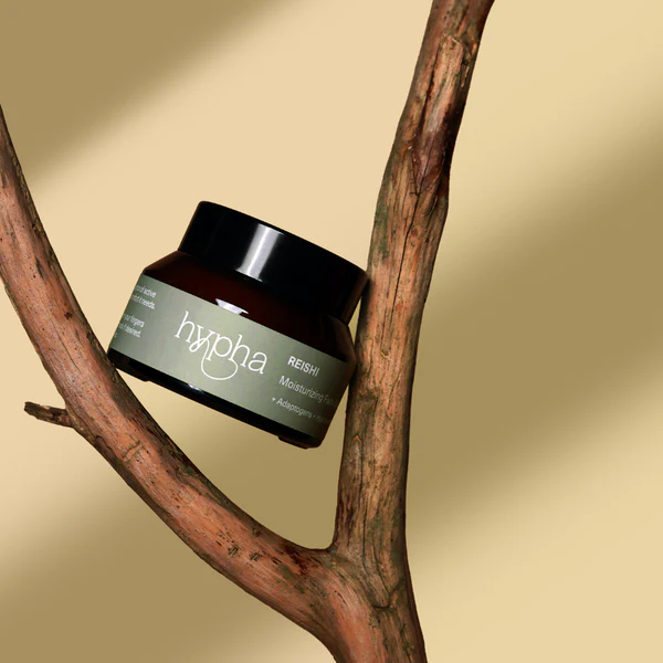 Drėkinantis Veido Kremas 50ml - Natūralus, su Grybų Ekstraktu