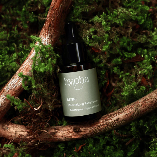 Drėkinantis Veido Serumas 30ml – Natūralus, su Reishi Grybų Ekstraktu