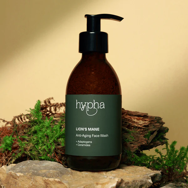 Anti-Aging Veido Prausiklis 200ml – Natūralus, su Liūto Karčių Grybų Ekstraktu