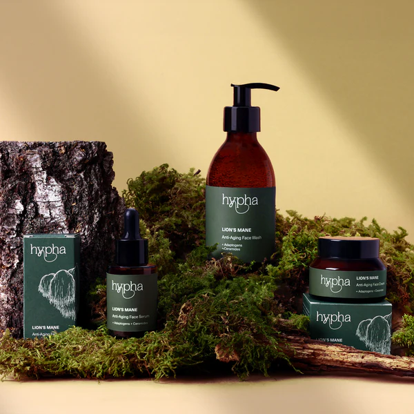 Anti-Aging Rutinos Rinkinys 3in1 – Natūralus, su Liūto Karčių Grybų Ekstraktu