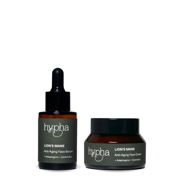 Mini Anti-Aging Rutinos Rinkinys 2in1 – Natūralus, su Liūto Karčių Grybų Ekstraktu