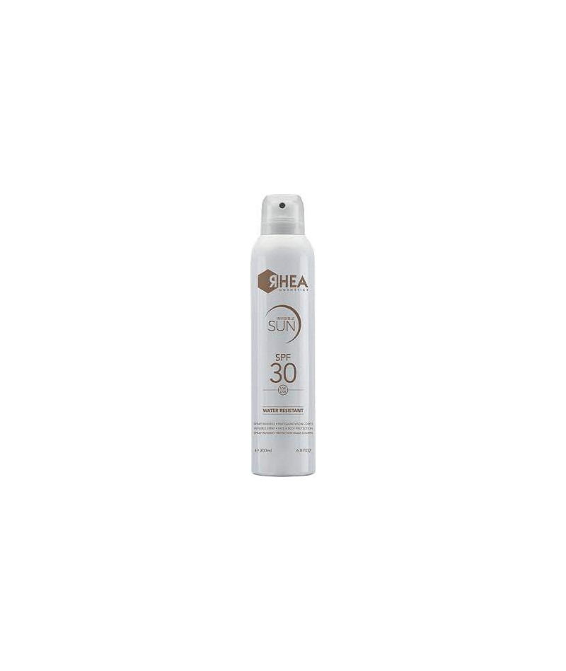Rhea Purškiama apsauga nuo saulės veidui ir kūnui, SPF30 - Invisible, lengva, atspari vandeniui, 200ml