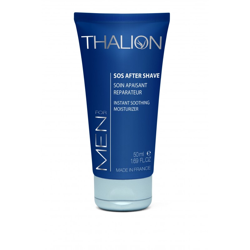 Thalion raminanti emulsija po skutimosi – komfortas ir ramybė vyrų odai, 50 ml