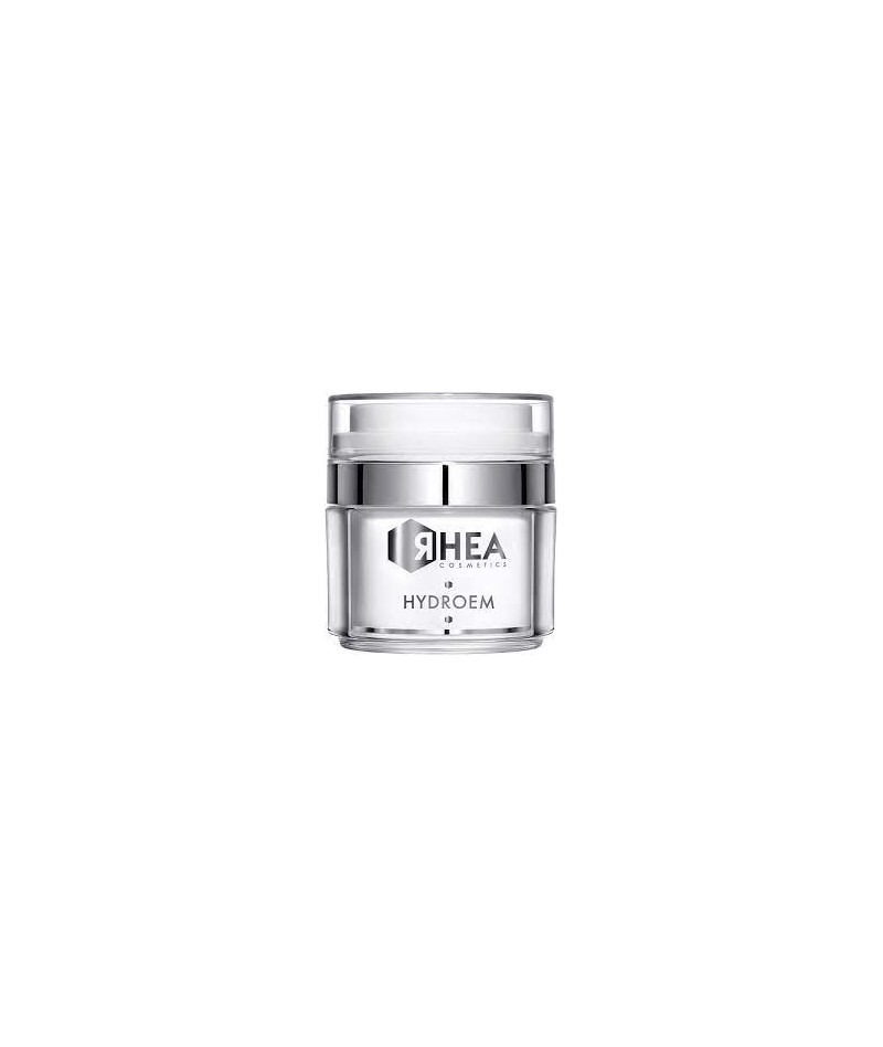 Rhea HydroEm drėkinantis veido kremas, 2in1 kremas+serumas - drėkina, apsaugo, atgaivina odą, 50ml