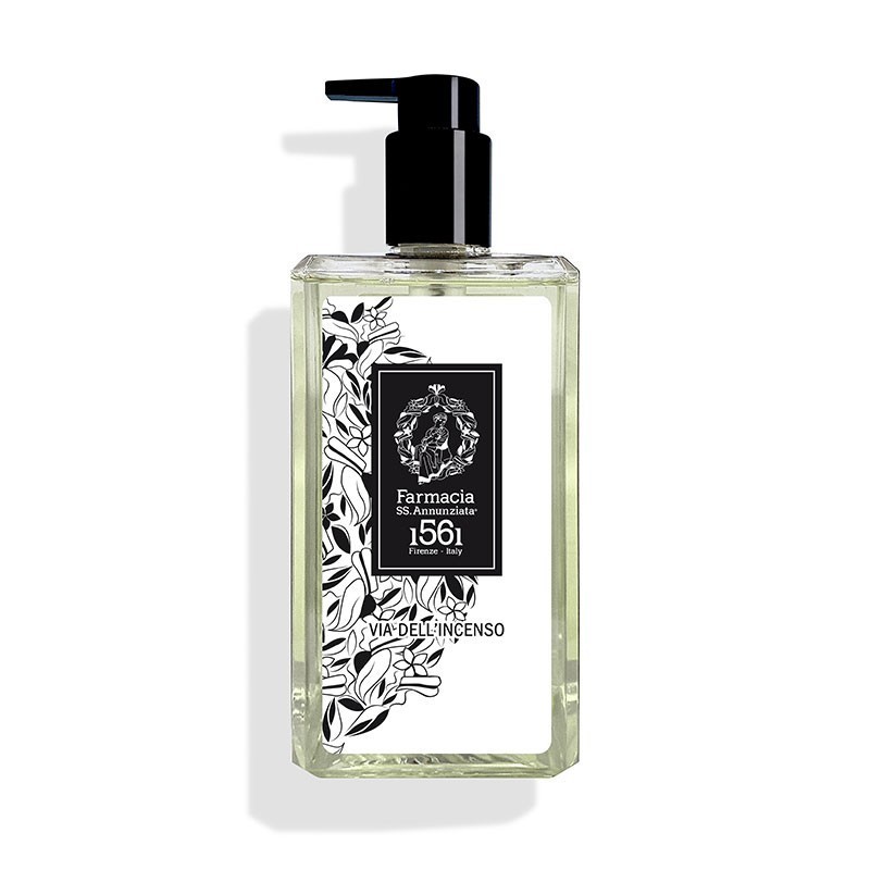 Dušo gelis Via dell’Incenso – smilkalų ir dervos aromatas, 500 ml