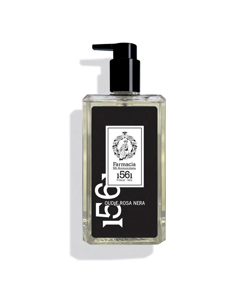 Dušo gelis Oud e Rosa Nera – juodosios rožės ir agarmedžio kvapas, 500 ml