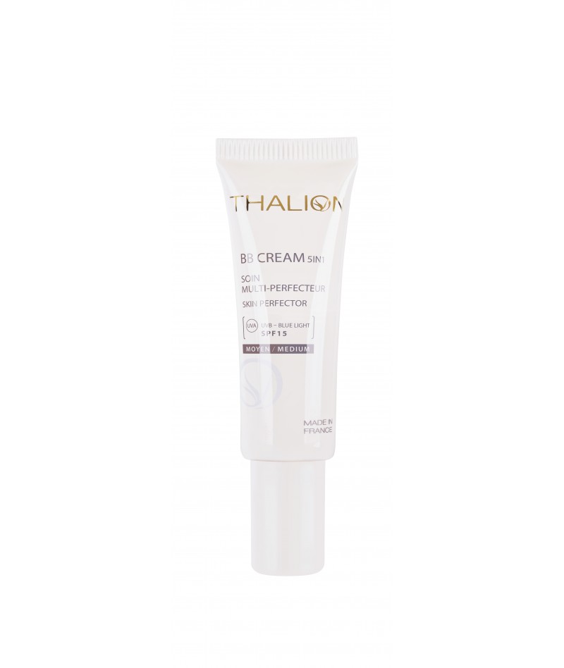 Thalion BB kremas vidutinis atspalvis – SPF 15, natūralus odos tonas ir drėkinimas, 30 ml