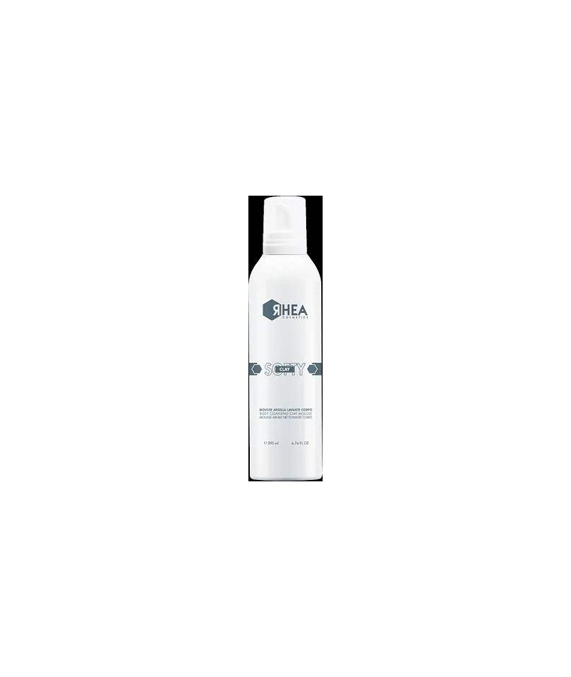 Rhea CleanClay Valomosios molio putos - Giliai valo, detoksikuoja, sutraukia poras, 200ml
