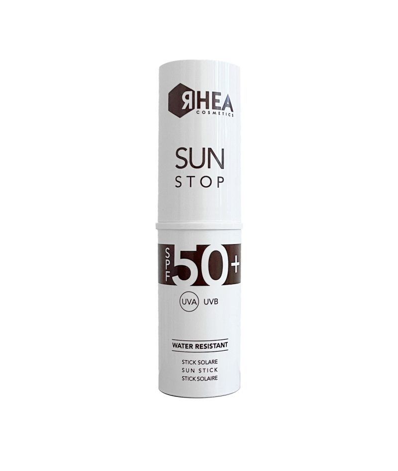 Rhea SunStop SPF 50+ pieštukas - Apsauga nuo saulės lūpoms, jautrioms vietoms, 10g
