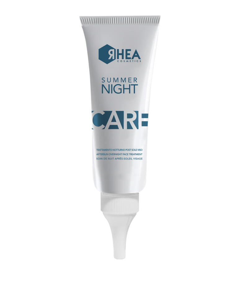 Rhea AfterSun Naktinė kaukė - Po saulės, ramina, drėkina, 50ml