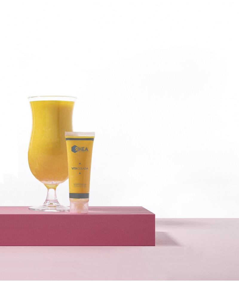 Rhea VitaColada Vitaminų kaukė - Maitina, skaistina, atkuria odą, 50ml