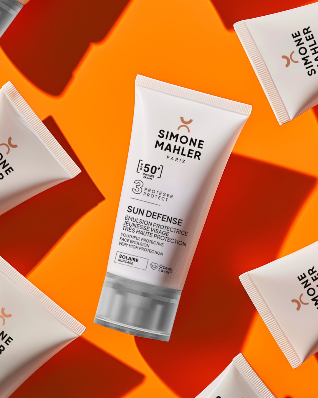 Jauninanti Veido Emulsija SPF 50 – Labai Aukšta Saulės Apsauga - Simone Mahler 50ml