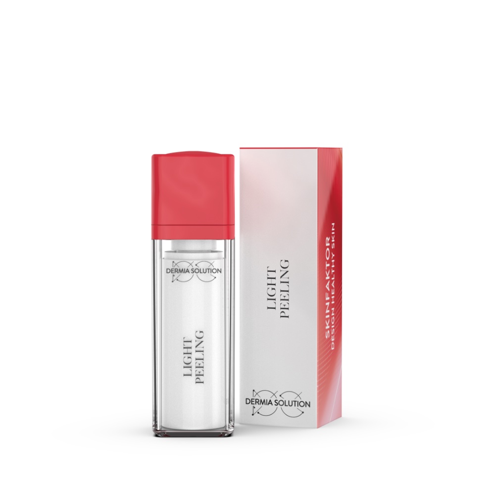 Dermia Solution Light Peeling – švelnus veido šveitiklis jautriai odai ir jos gaivinimui (30 ml)