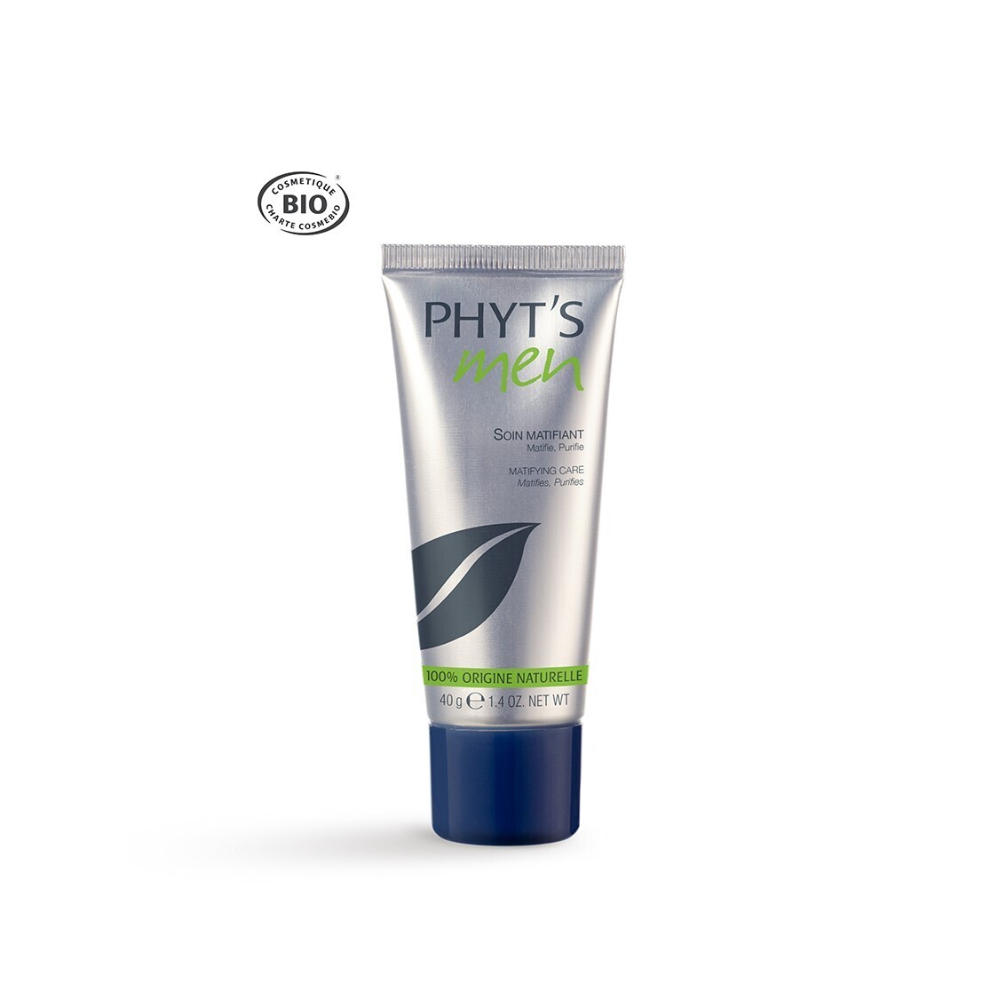 PHYT'S Matizuojantis Kremas / Soin matifiant (Vyrams) – Sebumą Ribojantis. Šviesinantis. Veganiškas.