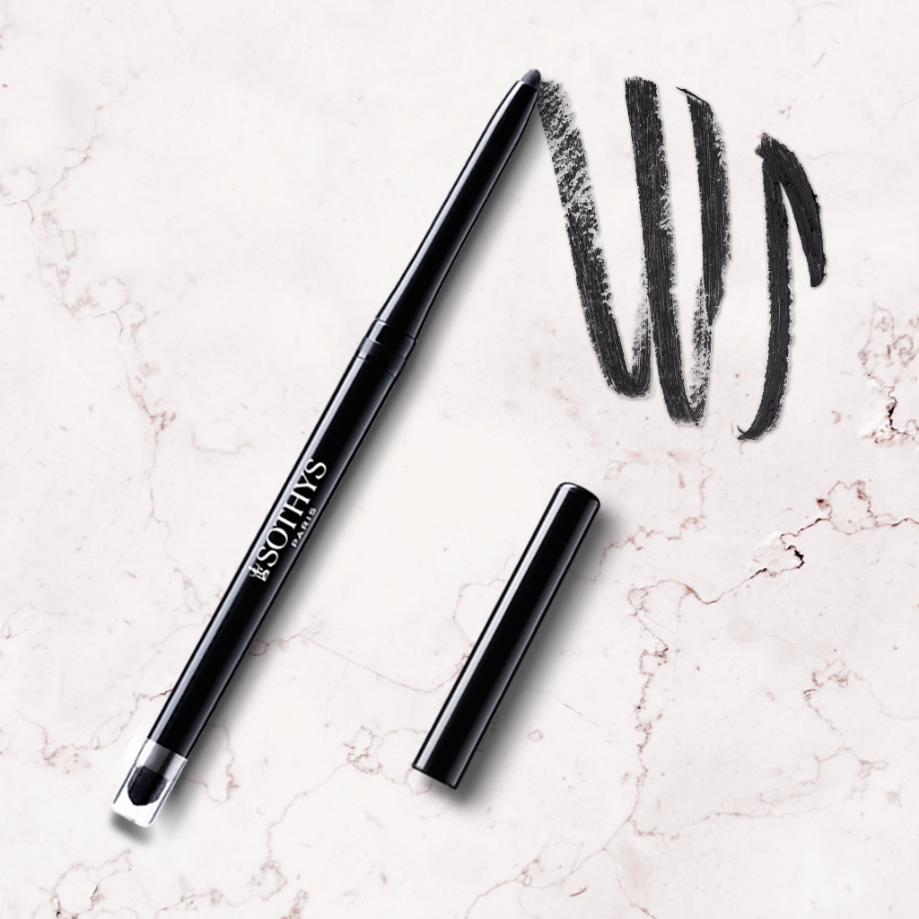 SOTHYS Universalus Juodas Akių Pieštukas Black 10 – Ilgai Išliekantis ir Vandeniui Atsparus