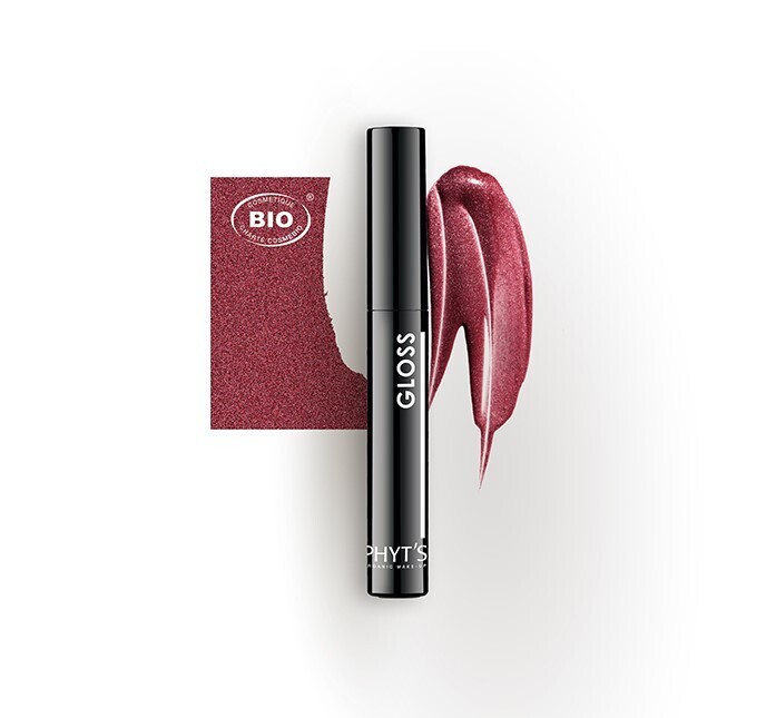 PHYT'S Lūpų Blizgis "Ledinė vyšnia" / Gloss Cerise Frappée – Žvilgantys Perlamutro Atspalviai. Nelipnus Komfortas.